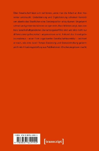 Buchcover und Innenansicht für das Buch: Die Korrektur der Gesellschaft