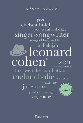 Buchcover und Innenansicht für das Buch: Leonard Cohen. 100 Seiten