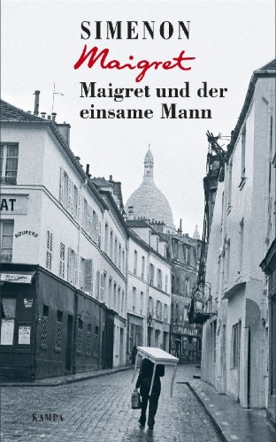 Buchcover und Innenansicht für das Buch: Maigret et l'homme tout seul
