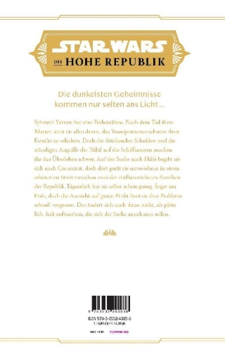 Buchcover und Innenansicht für das Buch: Star Wars: The High Republic! - Out of the Shadows