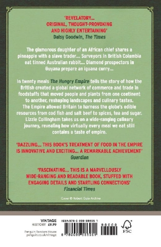 Buchcover und Innenansicht für das Buch: The Hungry Empire