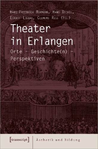 Buchcover und Innenansicht für das Buch: Theater in Erlangen