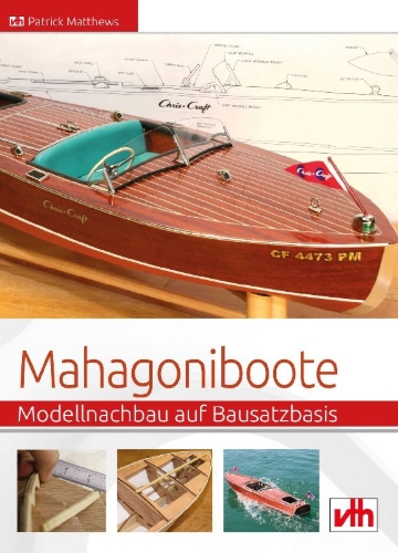 Buchcover und Innenansicht für das Buch: Mahagoniboote