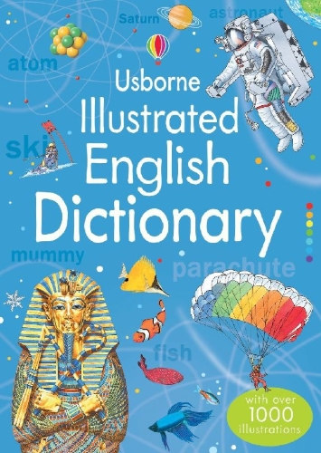 Buchcover und Innenansicht für das Buch: Illustrated English Dictionary