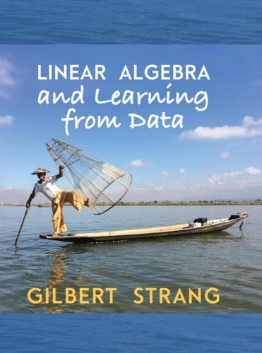 Buchcover und Innenansicht für das Buch: Linear Algebra and Learning from Data