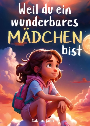 Buchcover und Innenansicht für das Buch: Weil du ein wunderbares Mädchen bist