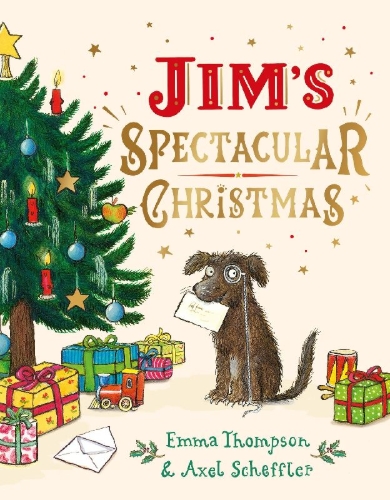 Buchcover und Innenansicht für das Buch: Jim's Spectacular Christmas