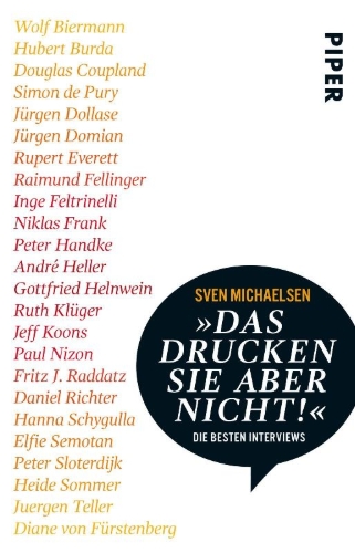 Buchcover und Innenansicht für das Buch: »Das drucken Sie aber nicht!«