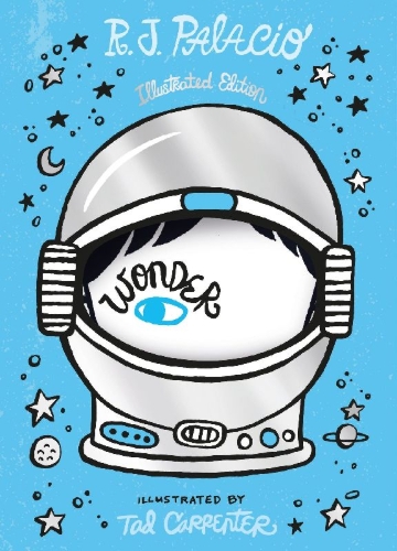 Buchcover und Innenansicht für das Buch: Wonder. Illustrated Anniversary Edition