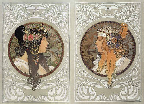 Buchcover und Innenansicht für das Buch: Jugendstil