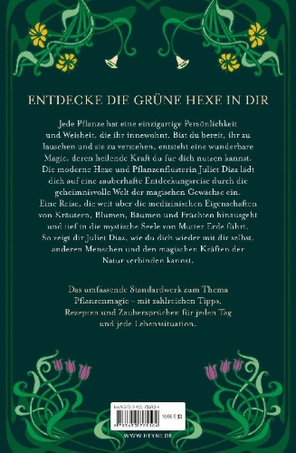 Buchcover und Innenansicht für das Buch: Plant Witchery. Discover the Sacred Language, Wisdom, and Magic of 200 Plants