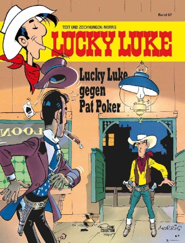 Buchcover und Innenansicht für das Buch: Lucky Luke 5: Lucky Luke contre Pat Poker