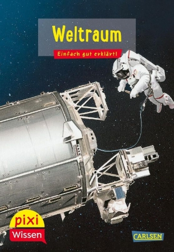 Buchcover und Innenansicht für das Buch: Pixi Wissen 52: VE 5 Weltraum