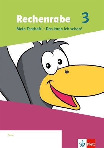 Buchcover und Innenansicht für das Buch: Rechenrabe 3. Ausgabe Nordrhein-Westfalen
