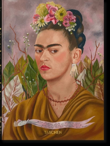 Buchcover und Innenansicht für das Buch: Frida Kahlo. 45th Ed.