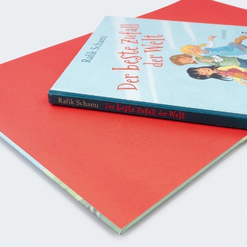 Buchcover und Innenansicht für das Buch: Der beste Zufall der Welt