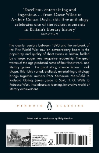 Buchcover und Innenansicht für das Buch: The Golden Age of British Short Stories 1890-1914