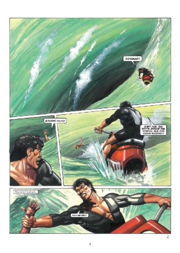 Buchcover und Innenansicht für das Buch: Storm - Die Chroniken aus der Zwischenzeit. Band 2