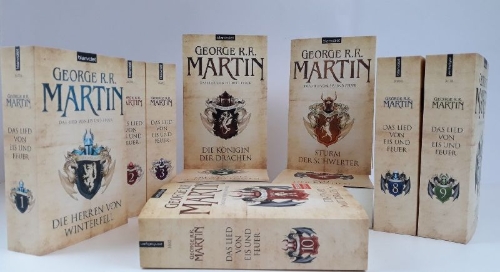 Buchcover und Innenansicht für das Buch: A Dance with Dragons. Book Five of A Song of Ice and Fire (2)
