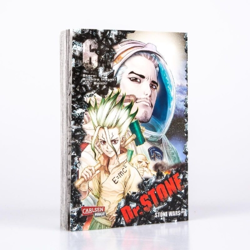Buchcover und Innenansicht für das Buch: Dr. Stone