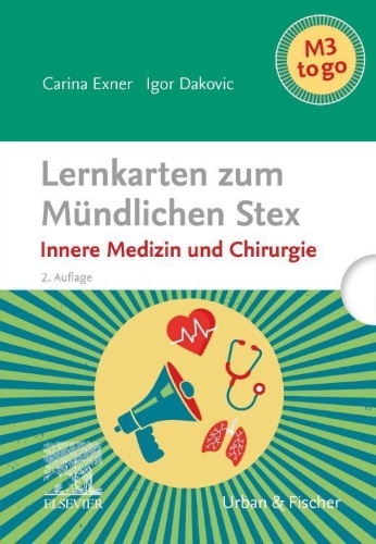 Buchcover und Innenansicht für das Buch: Lernkarten zum Mündlichen Stex