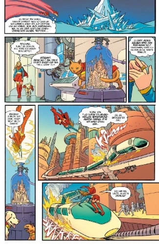 Buchcover und Innenansicht für das Buch: Supergirl #1-#3