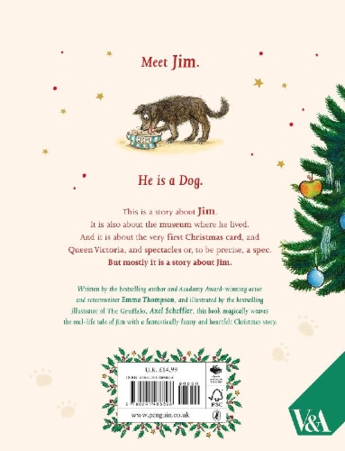 Buchcover und Innenansicht für das Buch: Jim's Spectacular Christmas