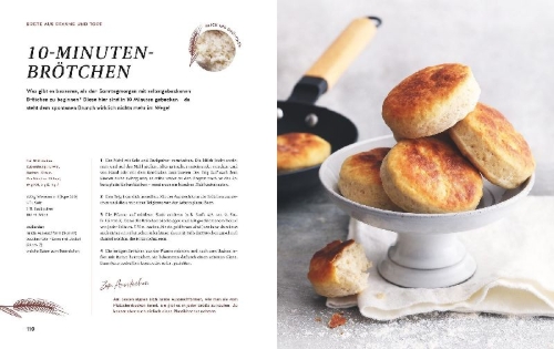 Buchcover und Innenansicht für das Buch: Frisches Brot