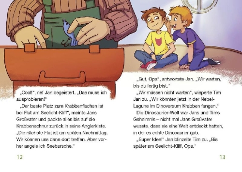 Buchcover und Innenansicht für das Buch: Catching the Speedy Thief