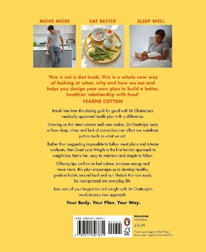Buchcover und Innenansicht für das Buch: Feel Great Lose Weight