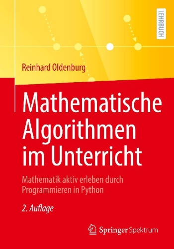 Buchcover und Innenansicht für das Buch: Mathematische Algorithmen im Unterricht