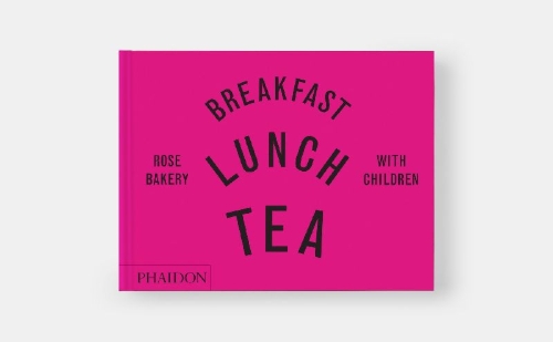 Buchcover und Innenansicht für das Buch: Breakfast, Lunch, Tea with Children