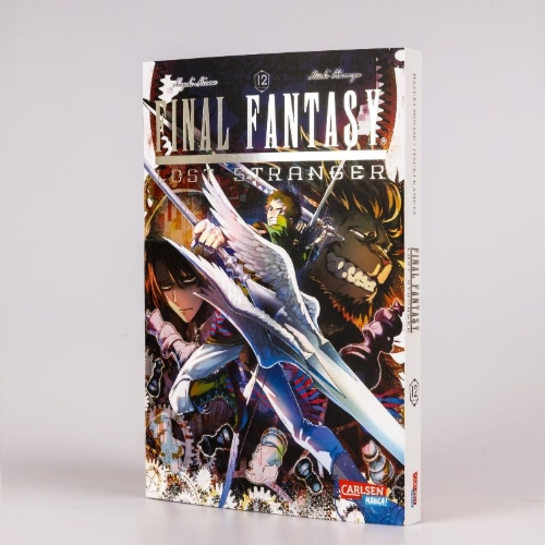 Buchcover und Innenansicht für das Buch: Final Fantasy Lost Stranger