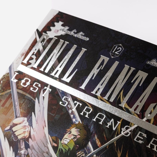 Buchcover und Innenansicht für das Buch: Final Fantasy Lost Stranger