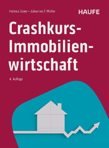 Buchcover und Innenansicht für das Buch: Crashkurs Immobilienwirtschaft