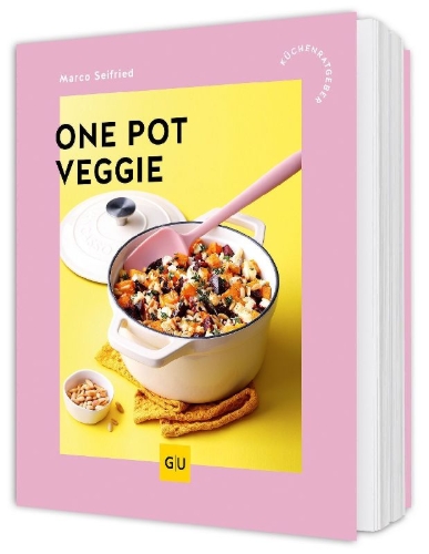 Buchcover und Innenansicht für das Buch: One Pot Veggie