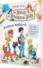 Buchcover und Innenansicht für das Buch: Die Schule der magischen Tiere Beschäftigung: Kreativer Malblock