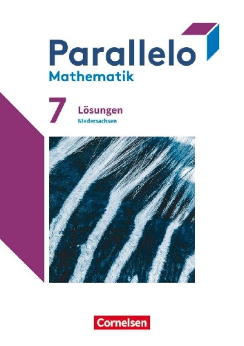 Buchcover und Innenansicht für das Buch: Parallelo 7. Schuljahr. Niedersachsen - Lösungen zum Schülerbuch