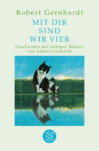 Buchcover und Innenansicht für das Buch: Mit dir sind wir vier
