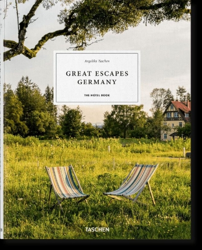 Buchcover und Innenansicht für das Buch: Great Escapes Germany. The Hotel Book