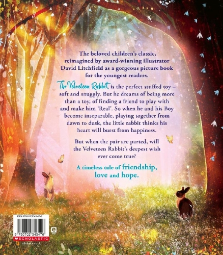 Buchcover und Innenansicht für das Buch: The Velveteen Rabbit