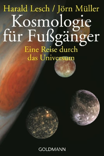 Buchcover und Innenansicht für das Buch: Kosmologie für Fußgänger