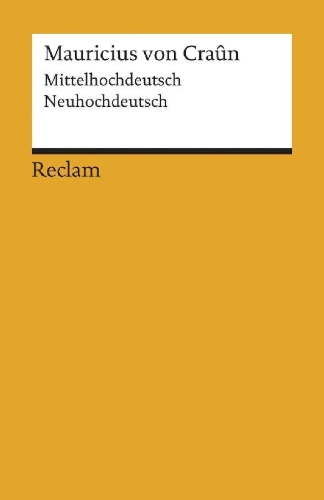 Buchcover und Innenansicht für das Buch: Mauricius von Craûn