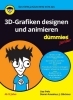 Buchcover und Innenansicht für das Buch: 3D-Grafiken designen und animieren für Dummies Junior
