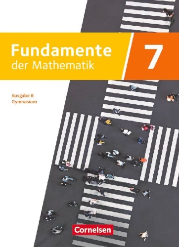 Buchcover und Innenansicht für das Buch: Fundamente der Mathematik - Ausgabe B - ab 2024 - 7. Schuljahr