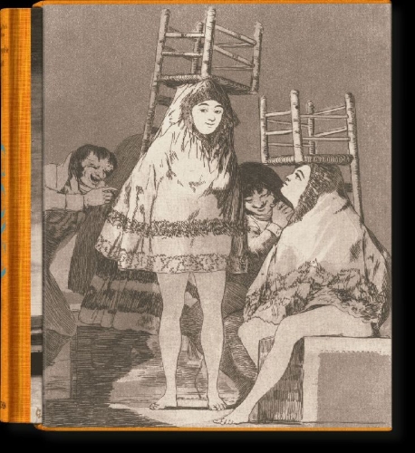 Buchcover und Innenansicht für das Buch: Goya. The Complete Prints