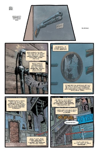 Buchcover und Innenansicht für das Buch: John Constantine: Hellblazer: Dead in America 7-11