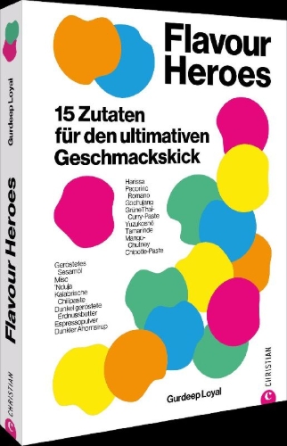 Buchcover und Innenansicht für das Buch: Flavour Heroes
