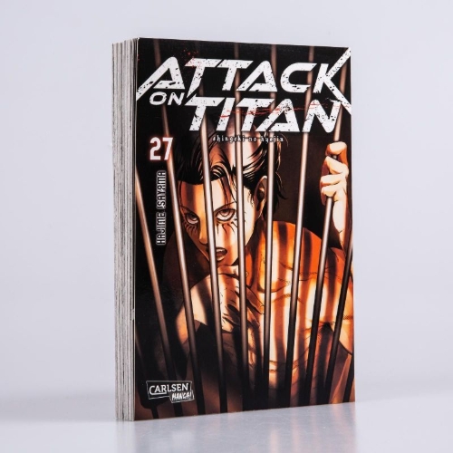 Buchcover und Innenansicht für das Buch: Shingeki no Kyojin