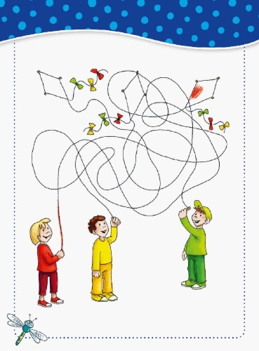 Buchcover und Innenansicht für das Buch: Mein Block zum Schulanfang: Konzentration